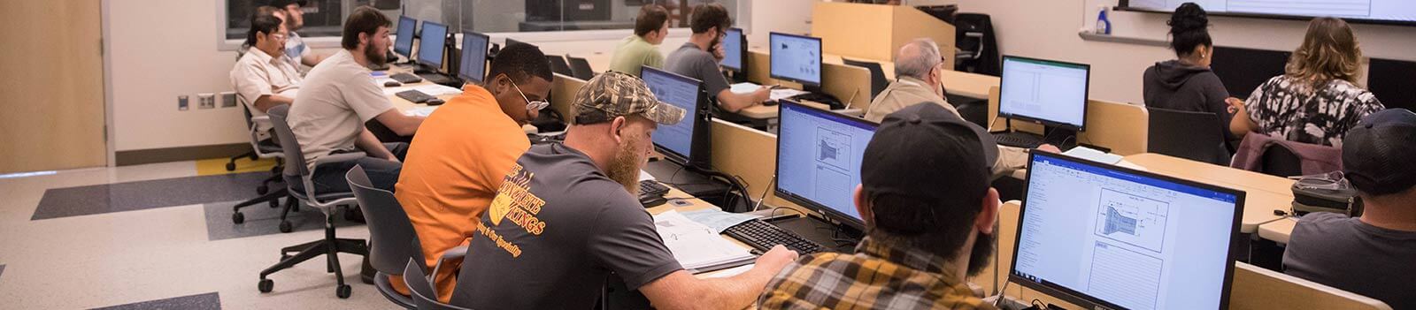 Students In Computer Lab